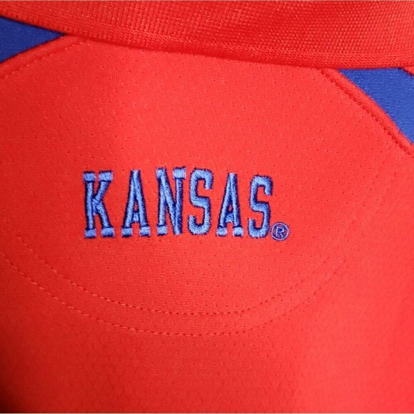 KA Knights Apparel Mens University Of Kansas Short Sleeve Polo Large - Picture 3 of 6